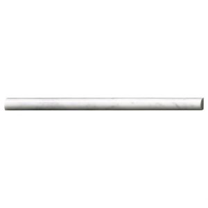 CARRARA WHITE PENCIL MOLDING