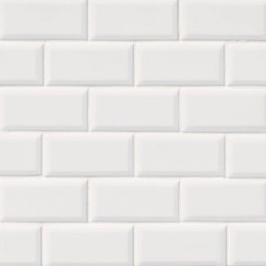 DOMINO WHITE STAGGERED