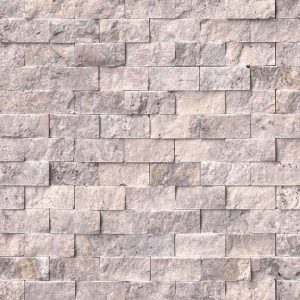 SILVER TRAVERTINE SPLIT FACE