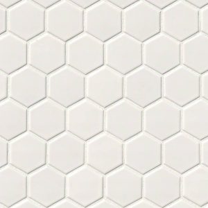 DOMINO WHITE HEXAGON