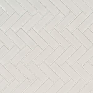 DOMINO WHITE HERRINGBONE