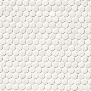 DOMINO WHITE PENNY ROUND